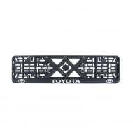Рамка под номерной знак Bi-Plast TOYOTA BP-289