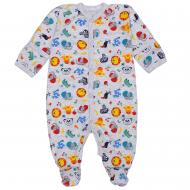 Комбинезон детский Татошка р.56 серый 15153звр