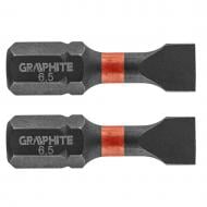 Біта GRAPHITE SL6.5 х 25 мм 2 шт. 56H511