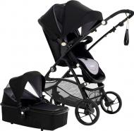 Коляска универсальная 2 в 1 Babysing M-GO Black Knight 22825