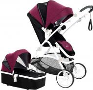 Коляска універсальна 2 в 1 Babysing M-GO Romantic Purple 22826