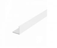 Уголок алюминиевый Braz Line 10x10x1 мм 1000 мм RAL 9016