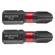 Бита GRAPHITE PH3 х 25 мм 2 шт. 56H502