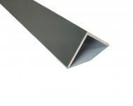 Уголок алюминиевый Braz Line 15x15x1 мм 1000 мм RAL 7024