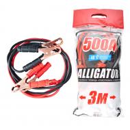 Автомобільний прикурювач Alligator 500А, 3 м BC653