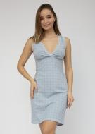 Ночная рубашка Roksana Verona 643/16398 р. 3XL голубой с рисунком Ночная рубашка Roksana Verona 643/16398 р. 3XL голубой с рисунком