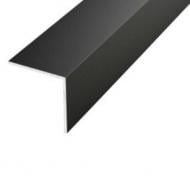 Уголок алюминиевый Braz Line 30x30x15 мм 1000 мм Черный мат RAL 9005 30Х30Х15