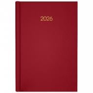 Дневник датированный Classic City Axent A5 2026 8842-26-4-A красный