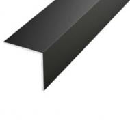Уголок алюминиевый Braz Line 30x30x15 мм 2700 мм Черный мат RAL 9005 30Х30Х15