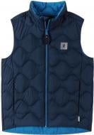 Жилет пуховой унисекс Reima Furu р.164 темно-синий 5100060A-6980