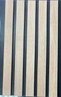 УЦЕНКА! Реечная панель DePro Natural Wood Black (УЦ №3578)