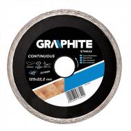 Диск алмазный отрезной GRAPHITE 125x2,2x22,2 57H642