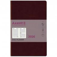 Щоденник датований Partner City Soft Axent A5 2026 8821-26-05-A коричневий