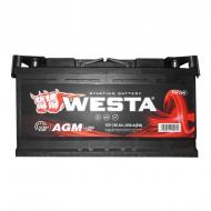 Аккумулятор автомобильный Westa 95Ah 850A 12V «+» справа (AGM95)