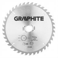 Пиляльний диск GRAPHITE 255x30x2,2 Z40 57H686