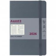 Дневник датированный Partner Strong Axent A5 2026 8819-26-62-A серый