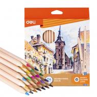 Карандаши цветные круглые 24 цвета CC124-24 Deli