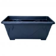 Ящик балконный Алеана Петуния 40,6х21,8 см прямоугольный гранит