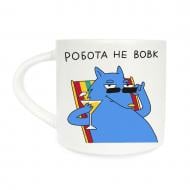 Чашка Orner «Работа не волк» 400 мл Чашка Orner «Работа не волк» 400 мл