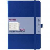 Еженедельник датированный Grand Strong Axent A4 8530-26-02-A синий