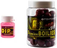 Бойли Fishtoria Premium Boilies 200 г вишня FT0003