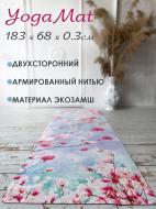 Килимок для йоги та фітнесу ONHILLSPORT Sakura ZM-0311 183х68х0,3 см різнокольоровий Килимок для йоги та фітнесу ONHILLSPORT Sakura ZM-0311 183х68х0,3 см різнокольоровий
