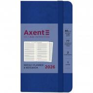Еженедельник датированный Pocket Strong Axent A6 2026 8508-26-38-A классический синий