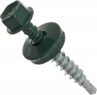 Саморез со сверлом по металлу 4,8x35 мм 40 шт зеленый