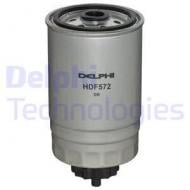 DELPHI Топливный фильтр CHRYSLER VOYAGER IV; CITROEN JUMPER; FIAT DOBLO, DUCATO, PALIO 1.9D-2.8D 08.94- (HDF572 DELPHI)