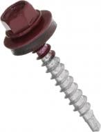 Саморез по дереву 4,8x35 мм 250 шт бордовый RAL 3005 Starfix