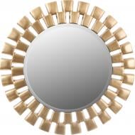 Зеркало Арт 3 в золотой раме 1000x1000 мм золотой