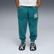 Брюки Puma Super Sweatpants Tr Ps 69192041 р. 116 зеленый