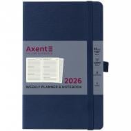 Щотижневик датований Axent Partner Strong A5 2026 8505-26-02-A синій