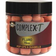 Плаваючі бойли Pop-Up Dynamite Baits FLUORO & DUMBELLS 100 г CompleX-T DY1098