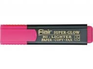 Маркер текстовый Flair Superglow Hi-lighter 1-5 мм розовый 850