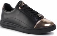 Кросівки зимові EA7 LEATHER_SNEAKER X8X042-XK074-A981 р.36 2/3 чорні