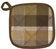 Прихватка Toffee коричнева клітинка 20x20 см Прованс