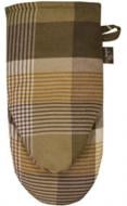 Рукавичка-прихватка клітинка 16x33 см коричневий Прованс