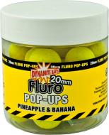 Бойли Dynamite Baits Pineapple&Banana Fluro Pop-Ups 100 г банан DY571