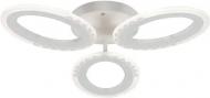 Люстра Valeso LED Aurora 2702/3 d510хH80 48W 3840Lm 3000K-6500K акрил/сталь белый д\к 48 Вт LED-модуль 45497