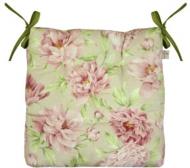 Подушка на стілець Півонії 40х40 см Прованс