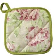 Прихватка "Півонії" 20x20 см різнокольоровий Прованс