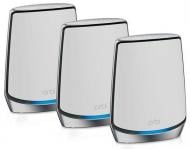Система Wi-Fi Mesh NETGEAR Orbi RBK853 AX6000 3 модеми білий (RBK853-100EUS) Система Wi-Fi Mesh NETGEAR Orbi RBK853 AX6000 3 модеми білий (RBK853-100EUS)