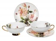 Набор чашек с блюдцами Lefard Peony 200 мл 4 пр. 975-073
