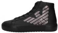 Кроссовки мужские зимние EA7 LEATHER_SNEAKER X8Z001-XK119-K001 р.44 черные