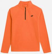 Джемпер 4F FLEECE UNDERWEAR M019 4FJAW23UFLEM019-70S р.164 помаранчевий Джемпер 4F FLEECE UNDERWEAR M019 4FJAW23UFLEM019-70S р.164 помаранчевий