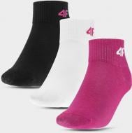 Носки 4F SOCKS CAS F229 (3PACK) 4FJWAW23USOCF229-90S р.32-35 разноцветный 3 пари шт.