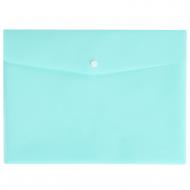 Папка А4 голубая непрозрачнвя Deli EF554