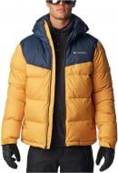 Куртка мужская Columbia Iceline Ridge 1864272-756 р.XL черная с желтым