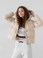 Пуховик женский зимний 4F D4Z21-KUDP203-83S р.XL бежевый
